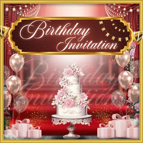 Birthday Invitation Templates & Party Cards 2025