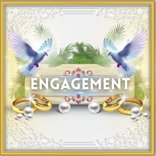 Engagement Ring Ceremony Invitation Cards & Video Templates Online